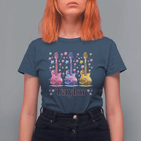 Taylor Name T Shirt For Women Retro Groovy 70s 80s - Wonder Print Shop