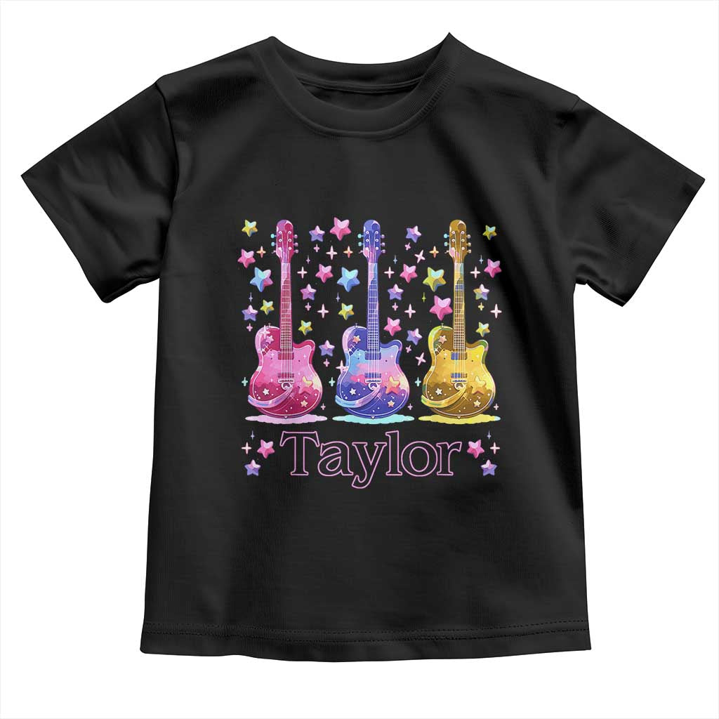 Taylor Name Toddler T Shirt Retro Groovy 70s 80s