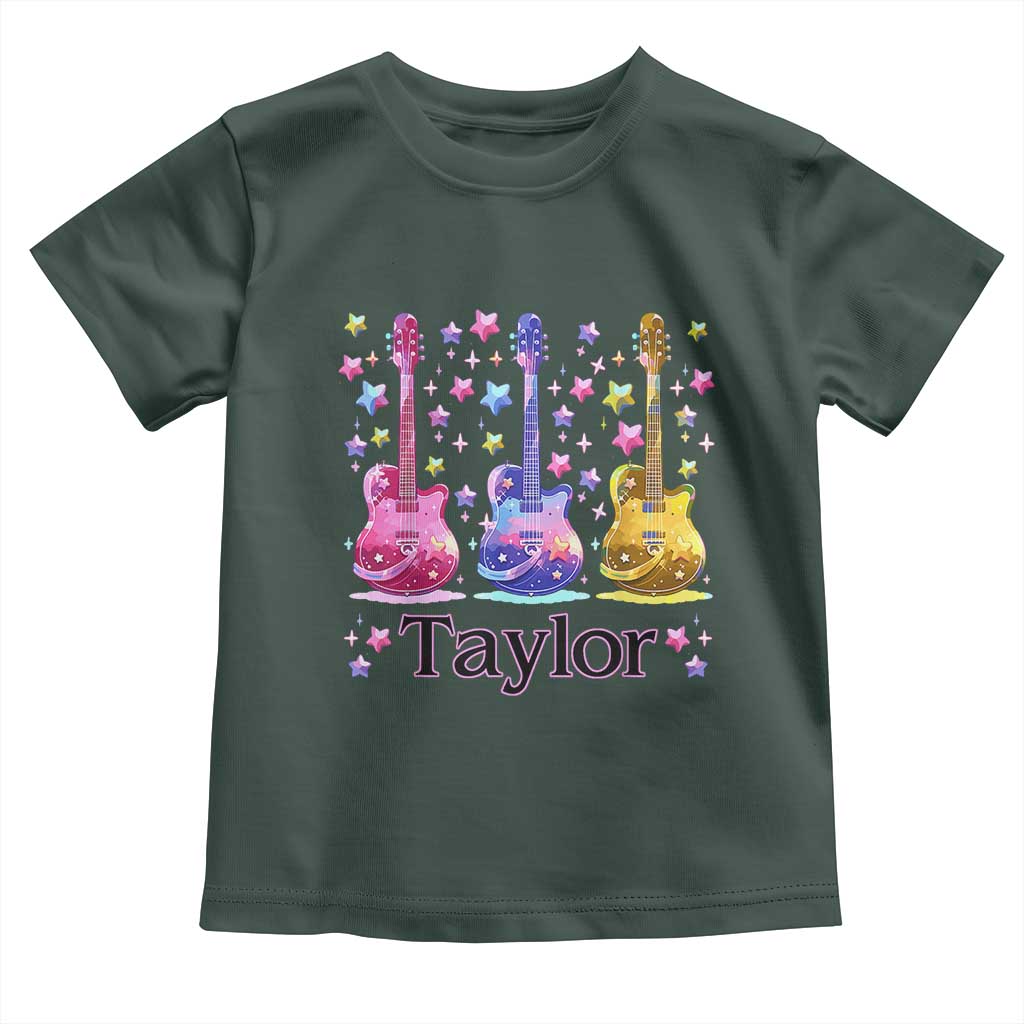 Taylor Name Toddler T Shirt Retro Groovy 70s 80s
