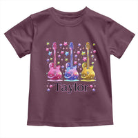 Taylor Name Toddler T Shirt Retro Groovy 70s 80s