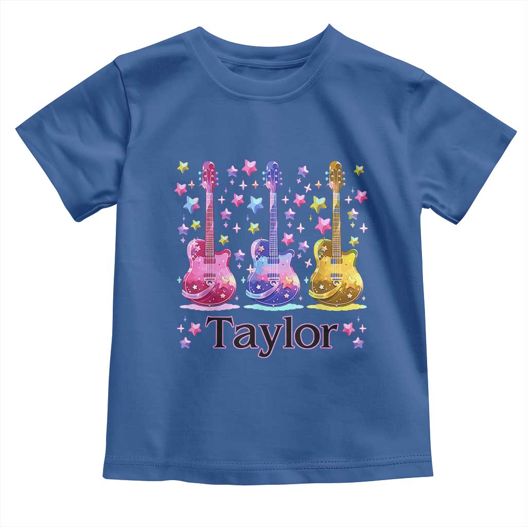 Taylor Name Toddler T Shirt Retro Groovy 70s 80s