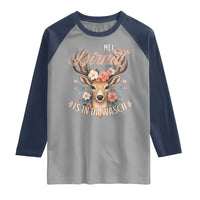 Funny Oktoberfest Deer Raglan Shirt Mei Dirndl Is In Da Wasch German Bavarian Costume - Wonder Print Shop