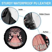 Funny Ersatz Backup Dirndl Oktoberfest Spare Tire Cover Der Wille Zahlt Bavarian Festival Costume Humor - Wonder Print Shop