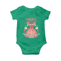 Funny Ersatz Backup Dirndl Oktoberfest Baby Onesie Der Wille Zahlt Bavarian Festival Costume Humor - Wonder Print Shop