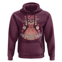 Funny Ersatz Backup Dirndl Oktoberfest Hoodie Der Wille Zahlt Bavarian Festival Costume Humor - Wonder Print Shop