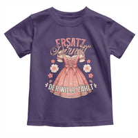 Funny Ersatz Backup Dirndl Oktoberfest Toddler T Shirt Der Wille Zahlt Bavarian Festival Costume Humor - Wonder Print Shop