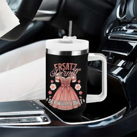 Funny Ersatz Backup Dirndl Oktoberfest Tumbler With Handle Der Wille Zahlt Bavarian Festival Costume Humor - Wonder Print Shop