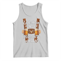 Lederhosen Forgotten Oktoberfest Tank Top Durscht Mitbracht Funny Beer Drinking - Wonder Print Shop