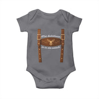Funny Lederhosen Costume Alternative for Oktoberfest Baby Onesie Mei Lederhosn Is In Da Wasch - Wonder Print Shop