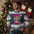 Funny Cute Girl Oktoberfest Ugly Christmas Sweater Dirndle I Bin Nur Zum Feiern Da Party - Wonder Print Shop