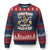 Funny Cute Boy Lederhosen Oktoberfest Ugly Christmas Sweater Lederhosn I Bin Nur Zum Feiern Da Party - Wonder Print Shop