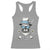 Bavarian Skull Servus Oktoberfest Racerback Tank Top Cool Alpine Hat Tyrolean German Tradition Style - Wonder Print Shop