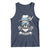 Bavarian Skull Servus Oktoberfest Tank Top Cool Alpine Hat Tyrolean German Tradition Style - Wonder Print Shop