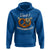 Zack Aufgebrezelt Oktoberfest Hoodie Funny Bavarian Pretzel Edelweiss Blue - Wonder Print Shop