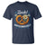 Zack Aufgebrezelt Oktoberfest T Shirt Funny Bavarian Pretzel Edelweiss Blue - Wonder Print Shop