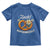 Zack Aufgebrezelt Oktoberfest Toddler T Shirt Funny Bavarian Pretzel Edelweiss Blue - Wonder Print Shop