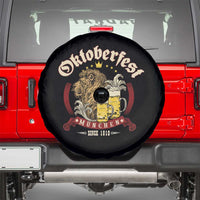 Oktoberfest Munchen Spare Tire Cover Munich Since 1810 Bavarian Lion and Beer - Wonder Print Shop
