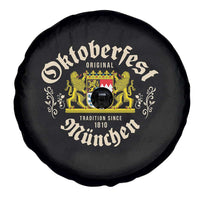 Oktoberfest Munchen Since 1810 Spare Tire Cover Original Tradition Bavarian Coat of Arms Heritage Festival - Wonder Print Shop