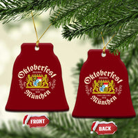 Oktoberfest Munchen Since 1810 Ceramic Ornament Original Tradition Bavarian Coat of Arms Heritage Festival - Wonder Print Shop