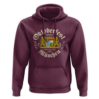 Oktoberfest Munchen Since 1810 Hoodie Original Tradition Bavarian Coat of Arms Heritage Festival - Wonder Print Shop