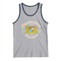 Oktoberfest Munchen Since 1810 Tank Top Original Tradition Bavarian Coat of Arms Heritage Festival - Wonder Print Shop