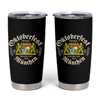 Oktoberfest Munchen Since 1810 Tumbler Cup Original Tradition Bavarian Coat of Arms Heritage Festival - Wonder Print Shop