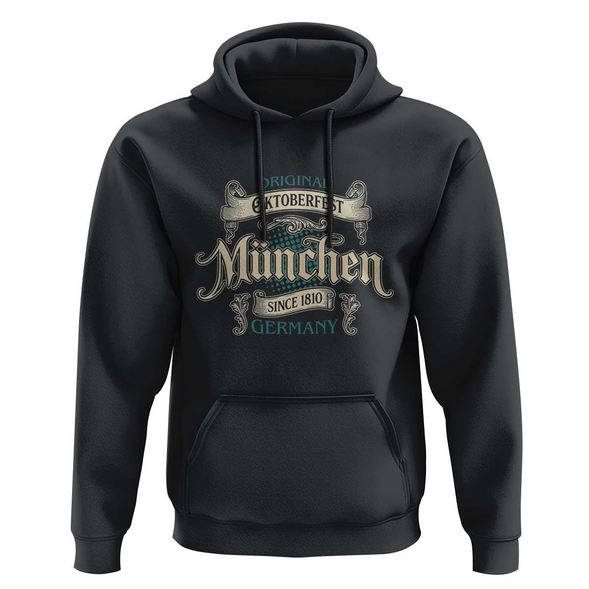 Original Oktoberfest Munchen Germany Hoodie Vintage Bavarian Festival Since 1810 - Wonder Print Shop