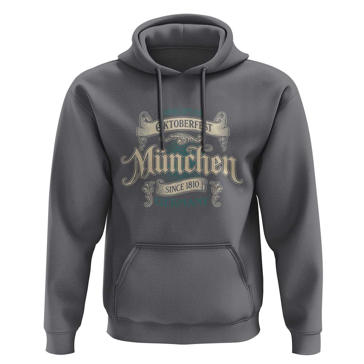 Original Oktoberfest Munchen Germany Hoodie Vintage Bavarian Festival Since 1810 - Wonder Print Shop