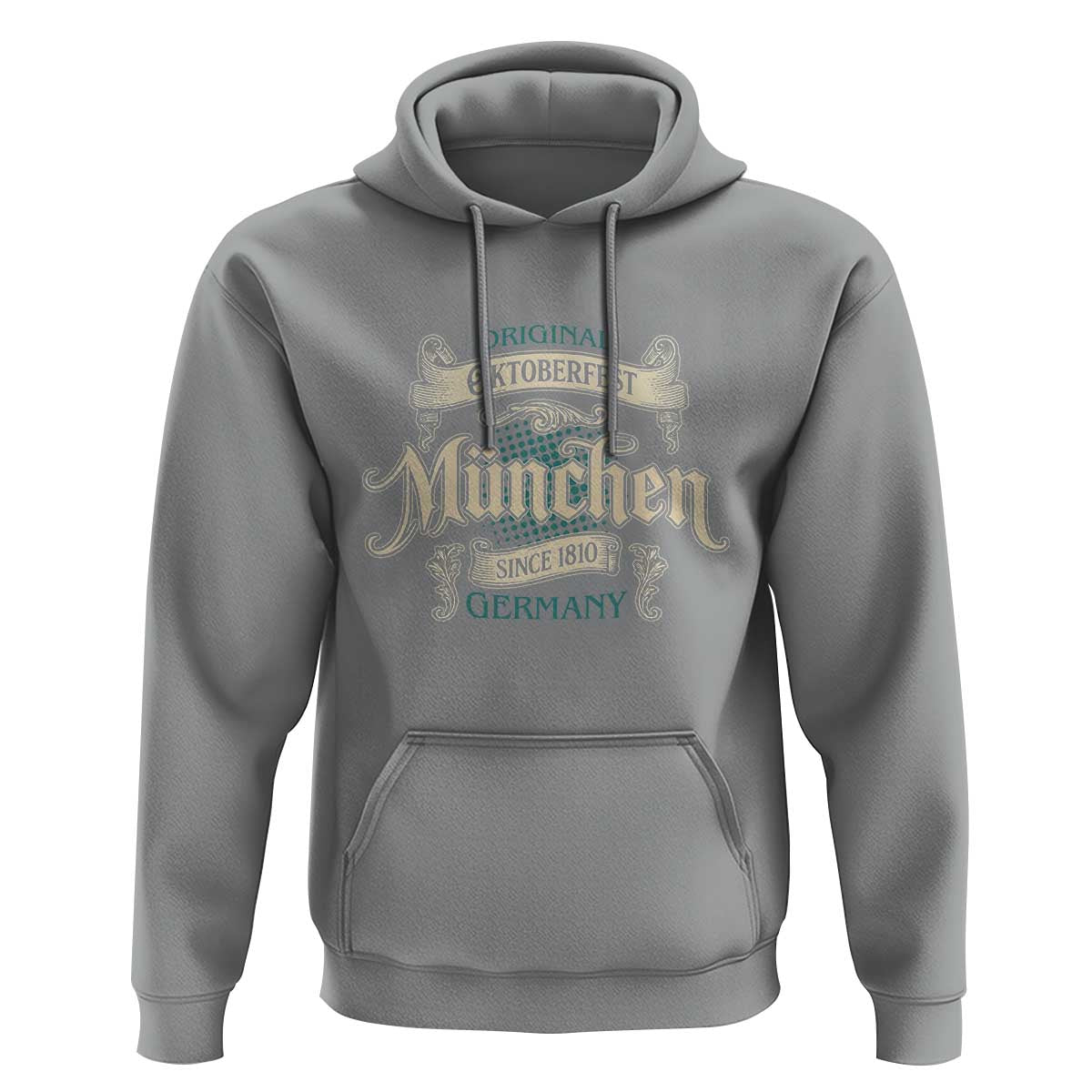 Original Oktoberfest Munchen Germany Hoodie Vintage Bavarian Festival Since 1810 - Wonder Print Shop