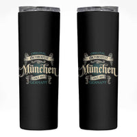 Original Oktoberfest Munchen Germany Skinny Tumbler Vintage Bavarian Festival Since 1810 - Wonder Print Shop