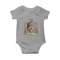 Oktoberfest Munchen Lion Crest Baby Onesie Classic Bavarian Festival - Wonder Print Shop