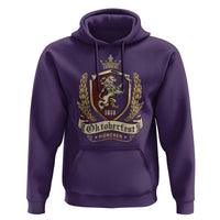 Oktoberfest Munchen Lion Crest Hoodie Classic Bavarian Festival - Wonder Print Shop
