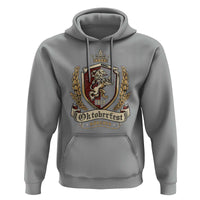 Oktoberfest Munchen Lion Crest Hoodie Classic Bavarian Festival - Wonder Print Shop