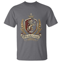 Oktoberfest Munchen Lion Crest T Shirt Classic Bavarian Festival TS02