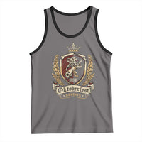 Oktoberfest Munchen Lion Crest Tank Top Classic Bavarian Festival - Wonder Print Shop