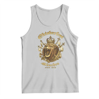 Oktoberfest Munchen Roaring Lion Tank Top Since 1810 Crown and Beer Weapon - Wonder Print Shop