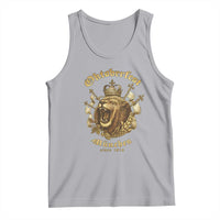 Oktoberfest Munchen Roaring Lion Tank Top Since 1810 Crown and Beer Weapon - Wonder Print Shop