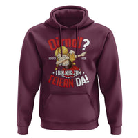 Funny Oktoberfest Dab Girl Hoodie Dirndl I Bin Nur Zum Feiern Da Party - Wonder Print Shop