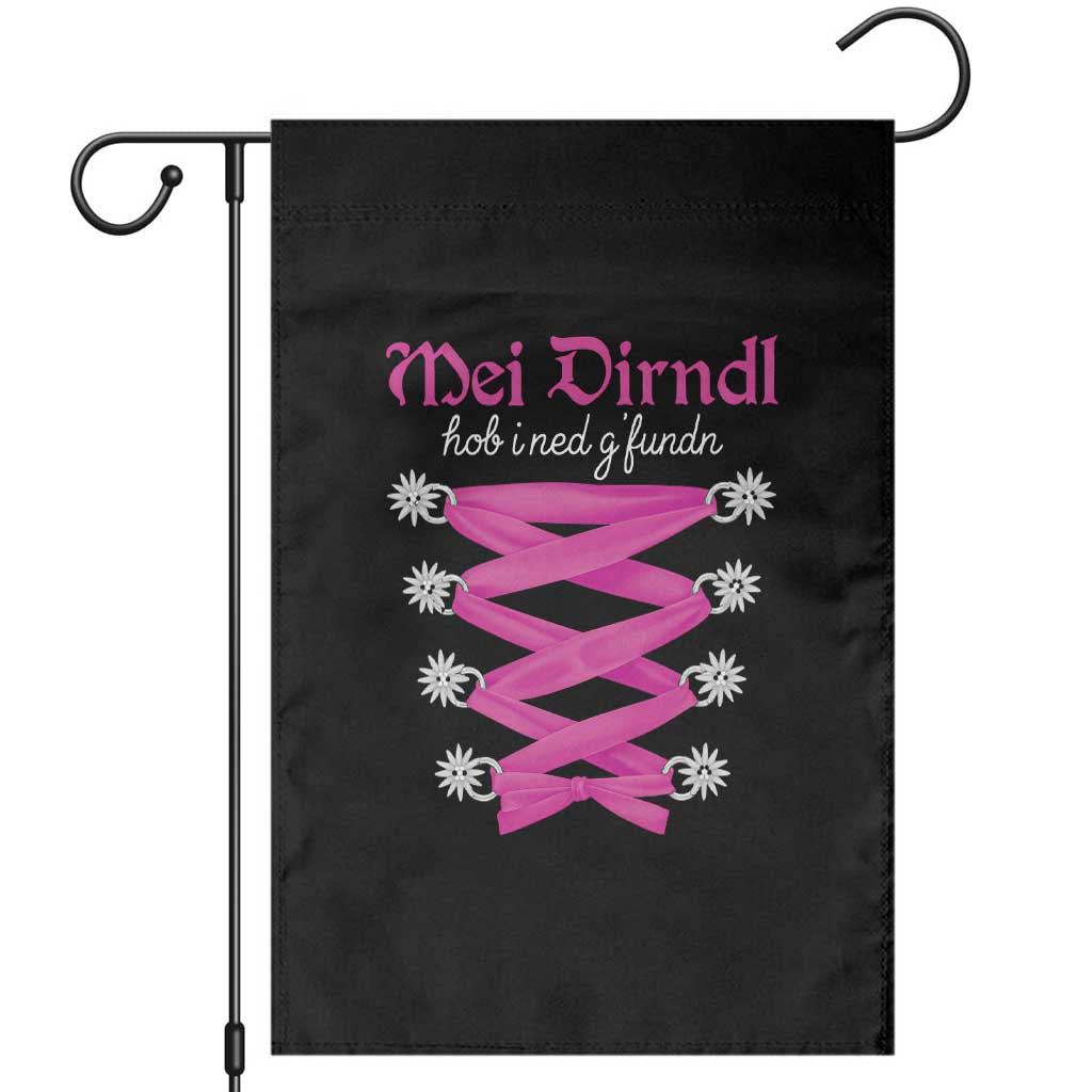 Funny Oktoberfest Corset in Pink Garden Flag I Have Not Found My Dirndl - Wonder Print Shop