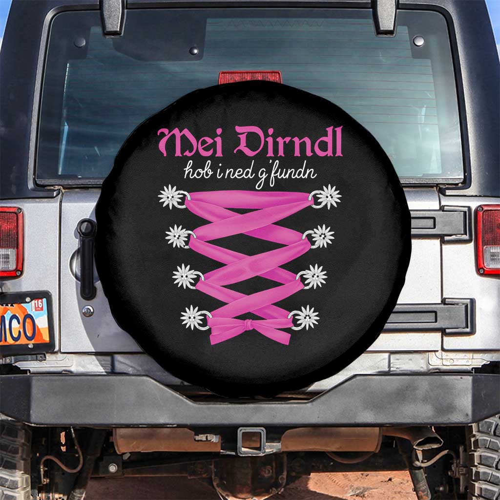 Funny Oktoberfest Corset in Pink Spare Tire Cover I Have Not Found My Dirndl - Wonder Print Shop