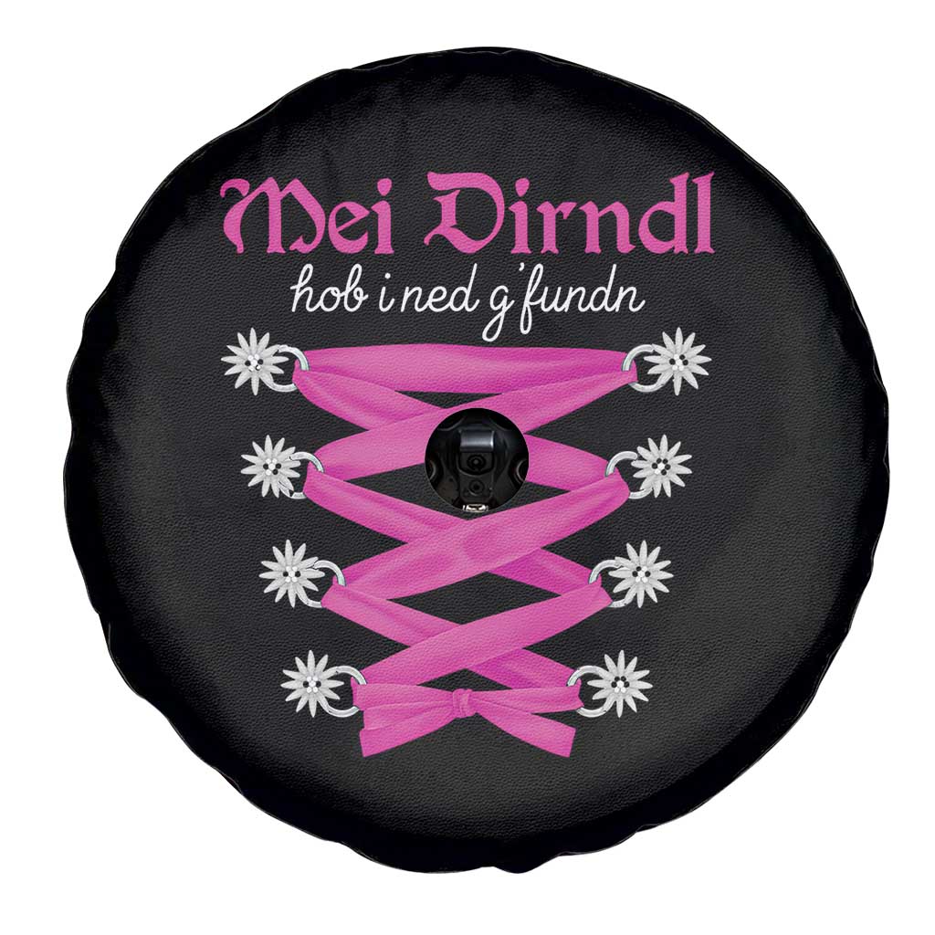 Funny Oktoberfest Corset in Pink Spare Tire Cover I Have Not Found My Dirndl - Wonder Print Shop