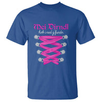 Funny Oktoberfest Corset in Pink T Shirt I Have Not Found My Dirndl - Wonder Print Shop