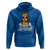 Funny Lausmadl Oktoberfest Hoodie Bavarian Girl with Braids Sunnies and Sass - Wonder Print Shop