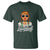 Funny Lausmadl Oktoberfest T Shirt Bavarian Girl with Braids Sunnies and Sass - Wonder Print Shop