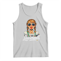 Funny Lausmadl Oktoberfest Tank Top Bavarian Girl with Braids Sunnies and Sass - Wonder Print Shop