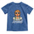 Funny Lausmadl Oktoberfest Toddler T Shirt Bavarian Girl with Braids Sunnies and Sass - Wonder Print Shop