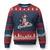 Bavarian Pin Up Girl Lausmadl Ugly Christmas Sweater Oktoberfest Edelweiss Flowers - Wonder Print Shop