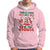 Christmas Santa Hoodie Theres Some Hos In This House Funny Xmas - Wonder Print Shop