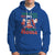 Christmas Santa Hoodie Theres Some Hos In This House Funny Xmas - Wonder Print Shop