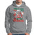 Christmas Santa Hoodie Theres Some Hos In This House Funny Xmas - Wonder Print Shop